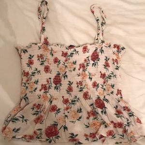 Floral tank top